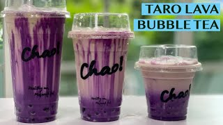 TARO LAVA BUBBLE TEA: RECIPES FOR 8OZ, 16OZ & 22OZ CUPS