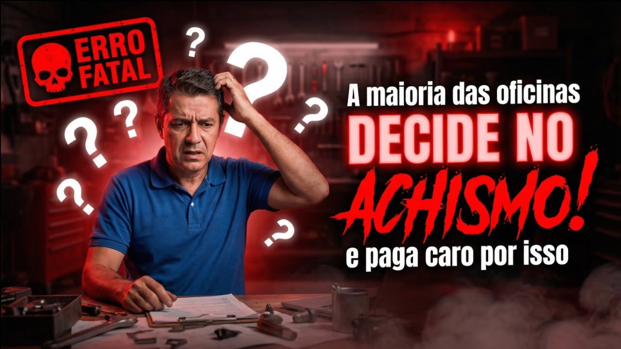 O ERRO FATAL da maioria das oficinas: DECIDIR NO ACHISMO! 📱