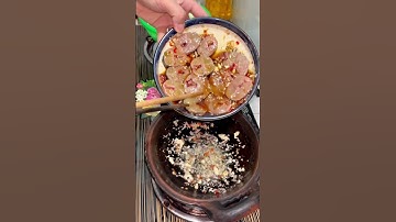 Bữa cơm đạm bạc,cá lóc khô tiêu canh bầu.