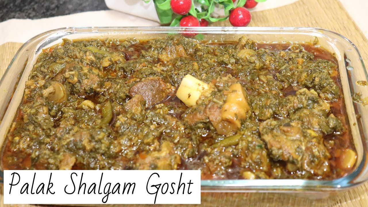 Roz ka Salan | Palak Shalgam Gosht | Simple Easy Method By Yasmin Huma Khan