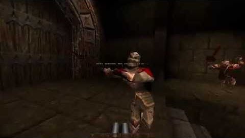 Quake (1996) Walkthrough NIGHTMARE ALL SECRETS E1M2