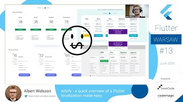 Albert Wolszon - Arbify a quick overview of a Flutter localization made easy -    Flutter Warsaw #13