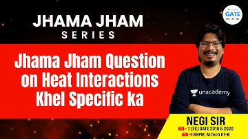 Question on Heat Interactions | Khel Specific ka| By AIR 1 #Negi Sir