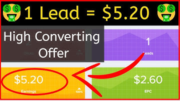 CPABUILD High Converting Offer 1 Lead = $5.20 - Earn $50+ Per Day CPA Marketing Tutorial 🤑