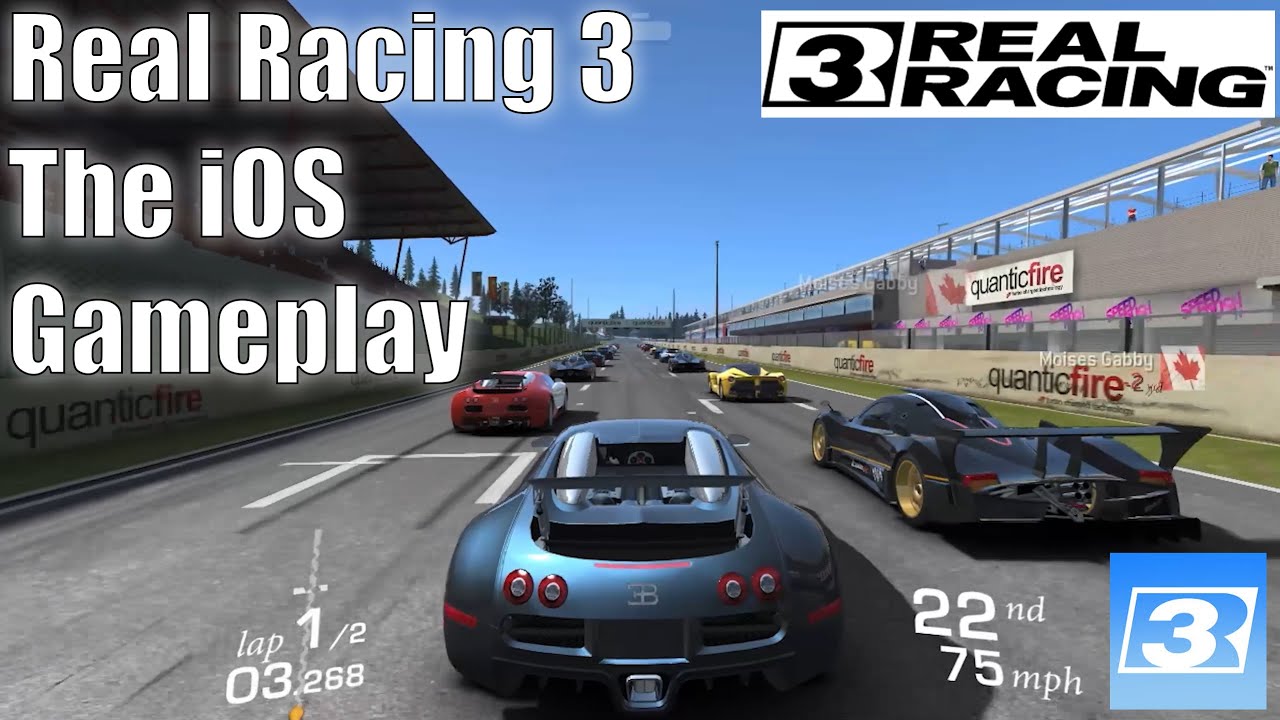 Real Racing 3 | iOS | Gameplay | Bugatti Veyron | Extract from iPhone SE