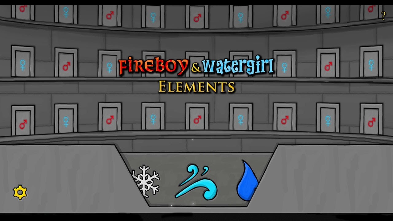 Fireboy and Watergirl: The Ice Temple - Walkthrough Level 5 