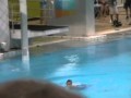 The streaker fool in the pool