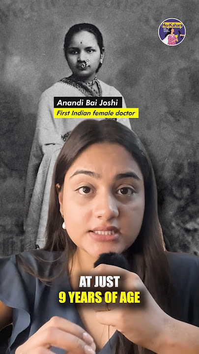 First Female Doctor | Anandibai Joshi  #history #firstwomen #firstwomandoctors #indianhistory