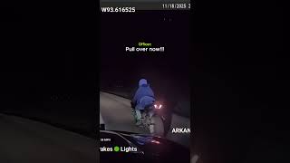 Felony speed biker VS Arkansas State Trooper.