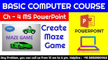 Ms Powerpoint Chapter - 4 Create Maze Game