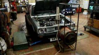 VW 16V  MK1 GOLF ON ROLLING ROAD WITH R1 CARBS by jay7369 5,555 views 14 years ago 45 seconds