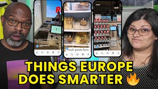 Things That Make More Sense In Europe | Americans React