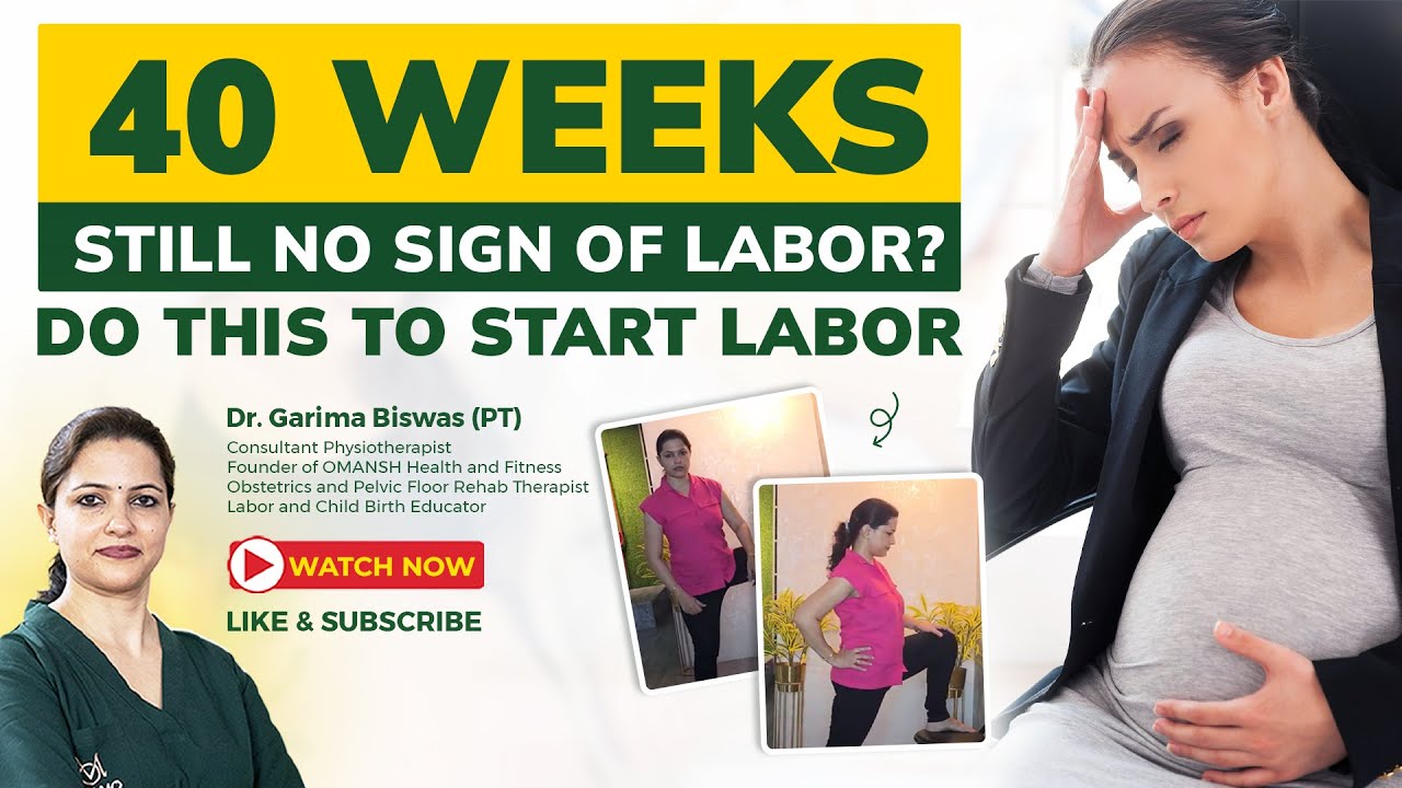 No Labor Signs at 40 Weeks 🤰? Tips for a Stress-Free Delivery 💆‍♀️✨