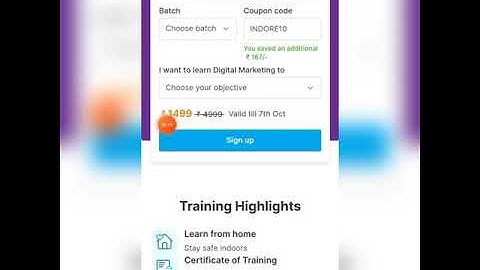 Internshala training offers the only Rs🤩1249 || job preparation training free on every training