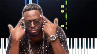 DADJU - Elle me demande (Piano Tutorial) screenshot 2