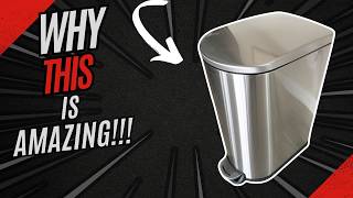 Review of this Garvee 13 gallon Stainless Steel Kitchen Trash