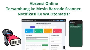 Canggih! Buat Aplikasi Absensi Online Barcode + Notif WhatsApp? Pakai Google Gemini