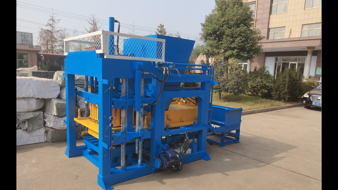 hydraulic press block making machine produce different size hollow