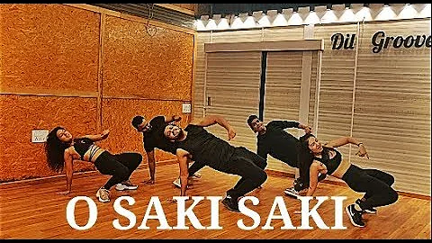 O SAKI SAKI | AKSHAY JAIN CHOREOGRAPHY | Fitness Dance Routine | Dil Groove Maare