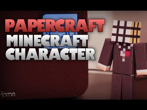 HOW TO MAKE YOUR MINECRAFT SKIN INTO A PAPER CRAFT CHARACTER 