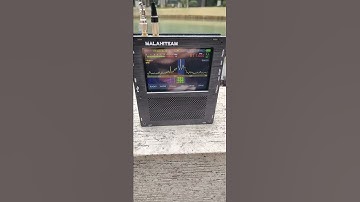 Malahit DSP2 receives AM broadcast