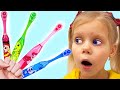 Put On Your Shoes Song Vitalina Pretend Play Brushing Teeth Kids Morning Routine Nursery Rhymes