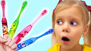 Put On Your Shoes Song Vitalina Brushing Teeth Kids Morning Routine