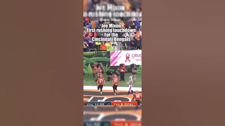 Watch the video about Joe Mixons first and last touchdown as a Bengal #blowup #Fyp #Nfl