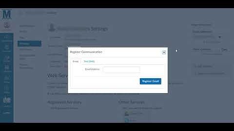 Video Demonstration for Account Settings in Canvas