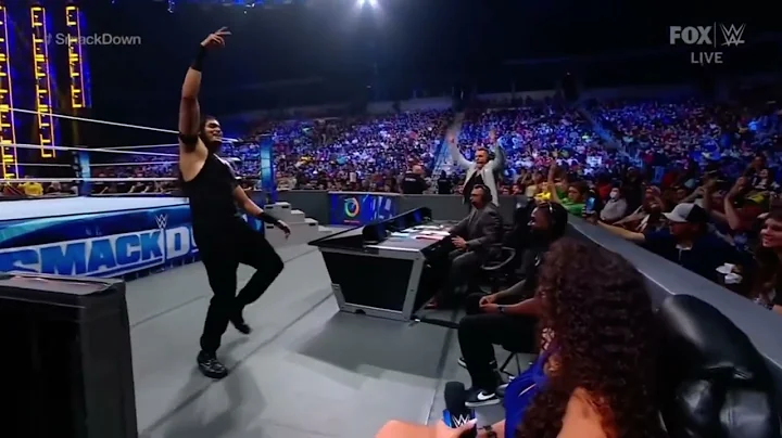 Shanky Dances in Front of Samantha Irvin!!! WWE Sm...
