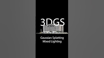 Gaussian Splatting Mixed Lighting