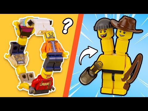 Видео: 25 LEGO Трюков c Минифигурками