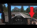 Relaxing drive through scandinavia with logitech g29 wheelcam  euro truck simulator 2