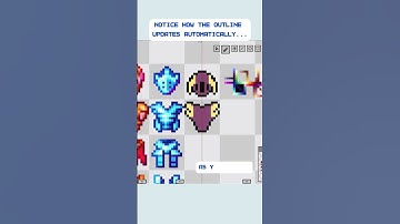 auto outline in Pixquare app👇⚔️