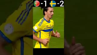 Portekiz VS İsveç 2014 Dünya Kupası Eleme Özetleri  #shorts  #football