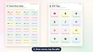 Secret Santa Questionnaire and Gift Exchange Kit: Fillable PDF Preview News