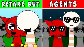 Incredibox Sprunki: Retake But Agent Sprunkis Version - Normal vs Horror (Original, Deluxe, Update)