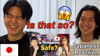 Japanese React to "Is the Philippines safe for Japanese?"-123JAPAN!
