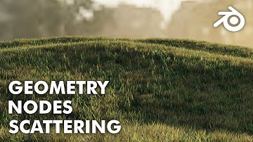 Master Grass Scattering in Blender 4.1 with Geometry Nodes | 8-Min Quick Guide #blender #blender3d