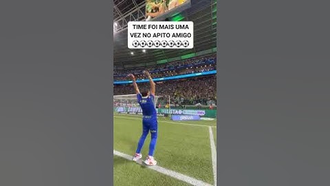 PALMEIRAS MAIS UMA VEZ CAMPEÃO 🏆 COM O APITO AMIGO