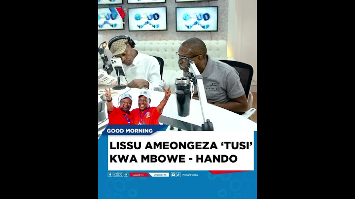 LISSU AMEONGEZA TUSI KWA MBOWE