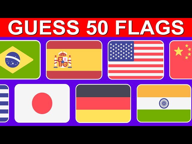 Name the Flag 1-50 Quiz - By spocleasker54