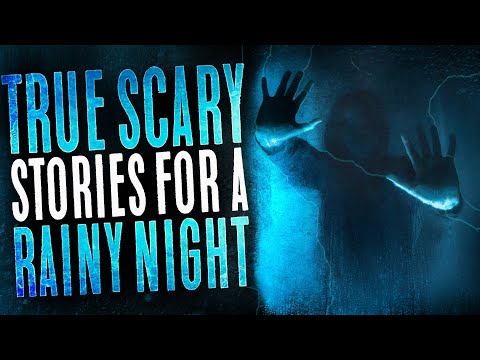 Over 8 Hours of True Scary Stories with Rain Sound Effects - Black Screen Horror Stories Compilation