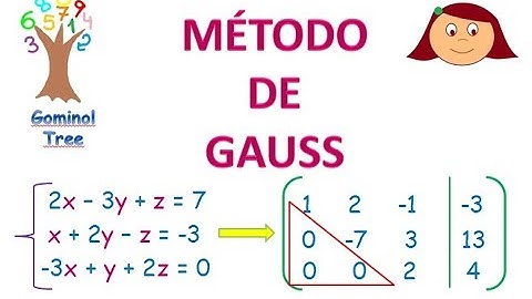 MÉTODO DE GAUSS matrices