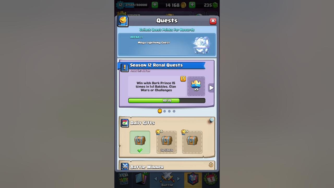 Opening mega lighting chest in Clash Royale YouTube