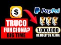 🔴Como GANAR DINERO RAPIDO Con BIG TIME - (1.000.000) de Boletos al día 2020 - METODO PROBADO 🔥