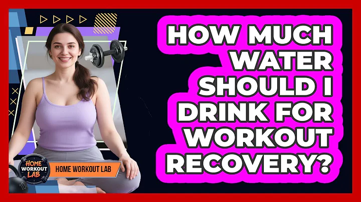 How Much Water Should I Drink For Workout Recovery?