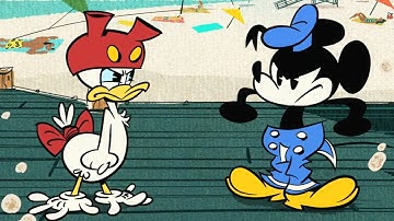 No Service | A Mickey Mouse Cartoon | @disneykids