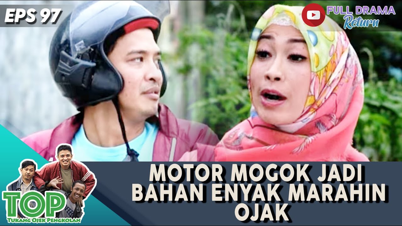 MOTOR MOGOK JADI BAHAN ENYAK MARAHIN OJAK - TUKANG OJEK PENGKOLAN