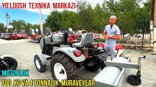 MINI TRAKTOR 4 TONNALIK MURAVEY MOTOBLOK VA SKUTERLAR #ASLBOY